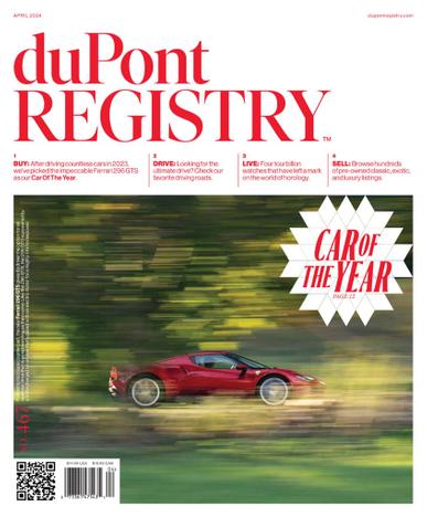 Dupont Registry Magazine April 1st, 2024 Issue Cover