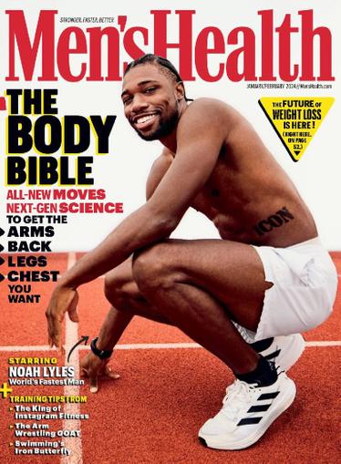 Men's Health Magazine January 1st, 2024 Issue Cover