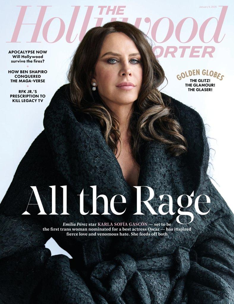 The Hollywood Reporter Magazine Subscription                    January 9th, 2025 Issue