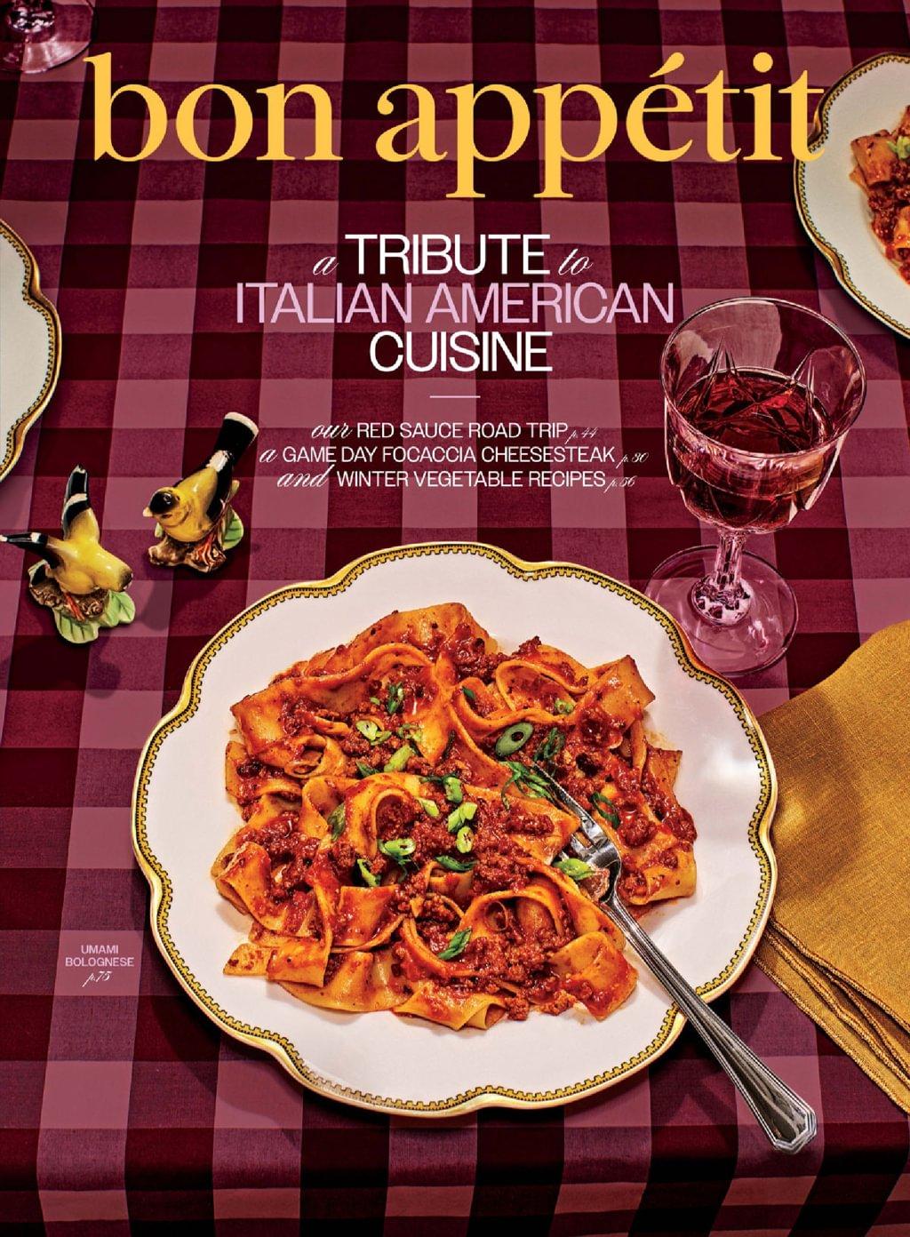 Bon Appetit Magazine Subscription