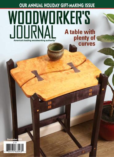 Woodworker's Journal Magazine December 1st, 2022 Issue Cover