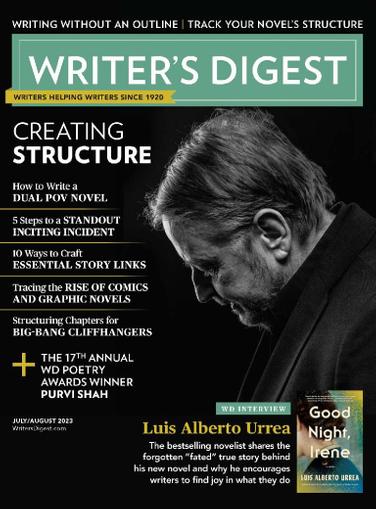 Writer's Digest Magazine July 1st, 2023 Issue Cover
