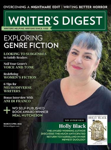 Writer's Digest Magazine March 1st, 2023 Issue Cover