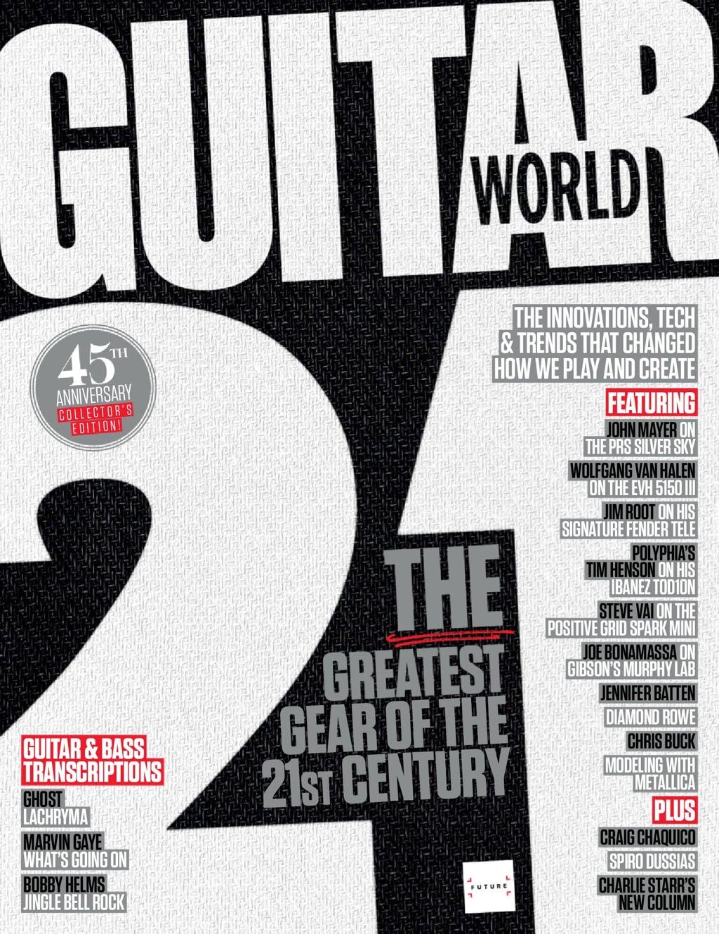Guitar World Magazine December 15th, 2025 Issue Cover