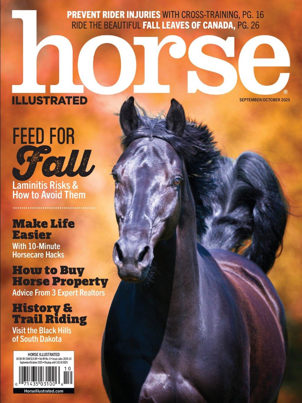 Horse Illustrated Magazine Subscription                    September 1st, 2025 Issue