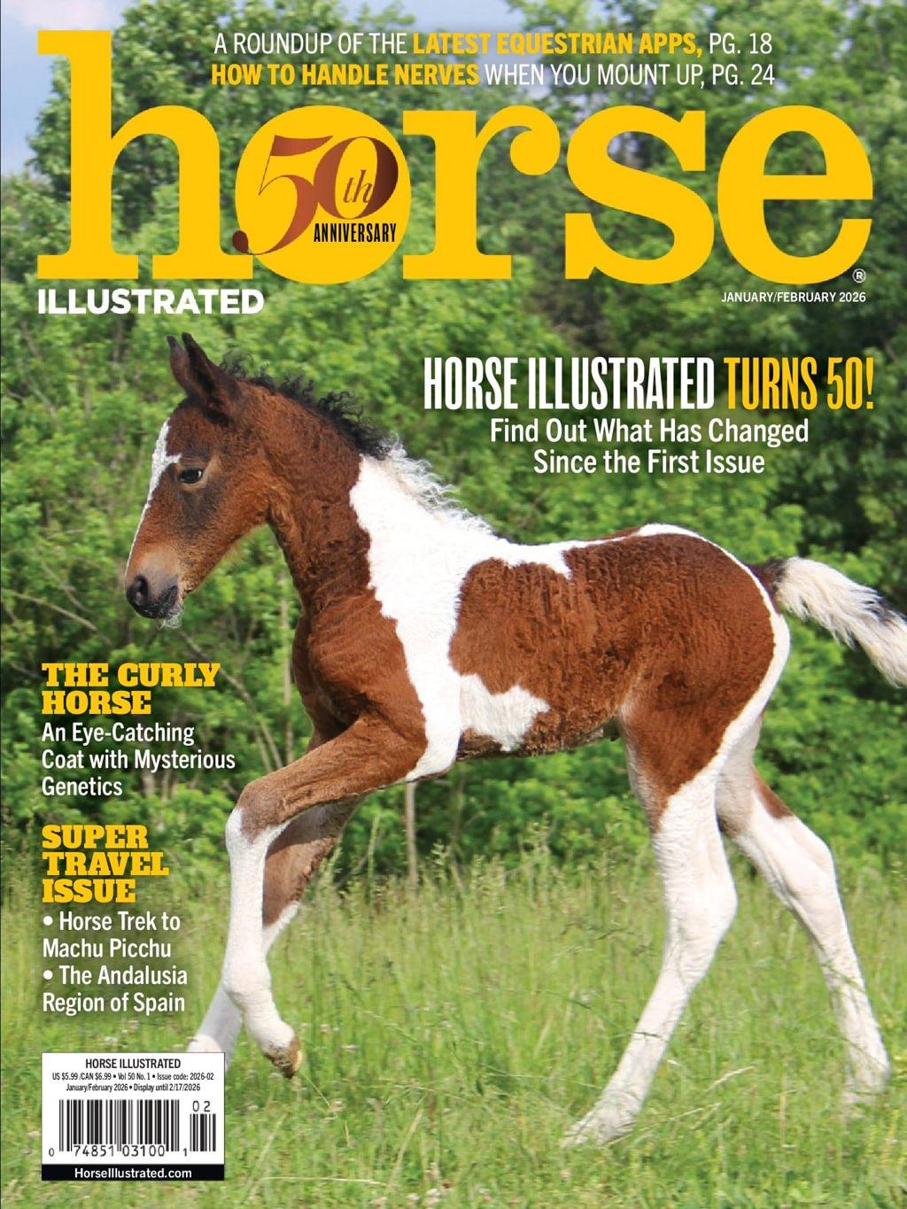Horse Illustrated Magazine January 1st, 2026 Issue Cover