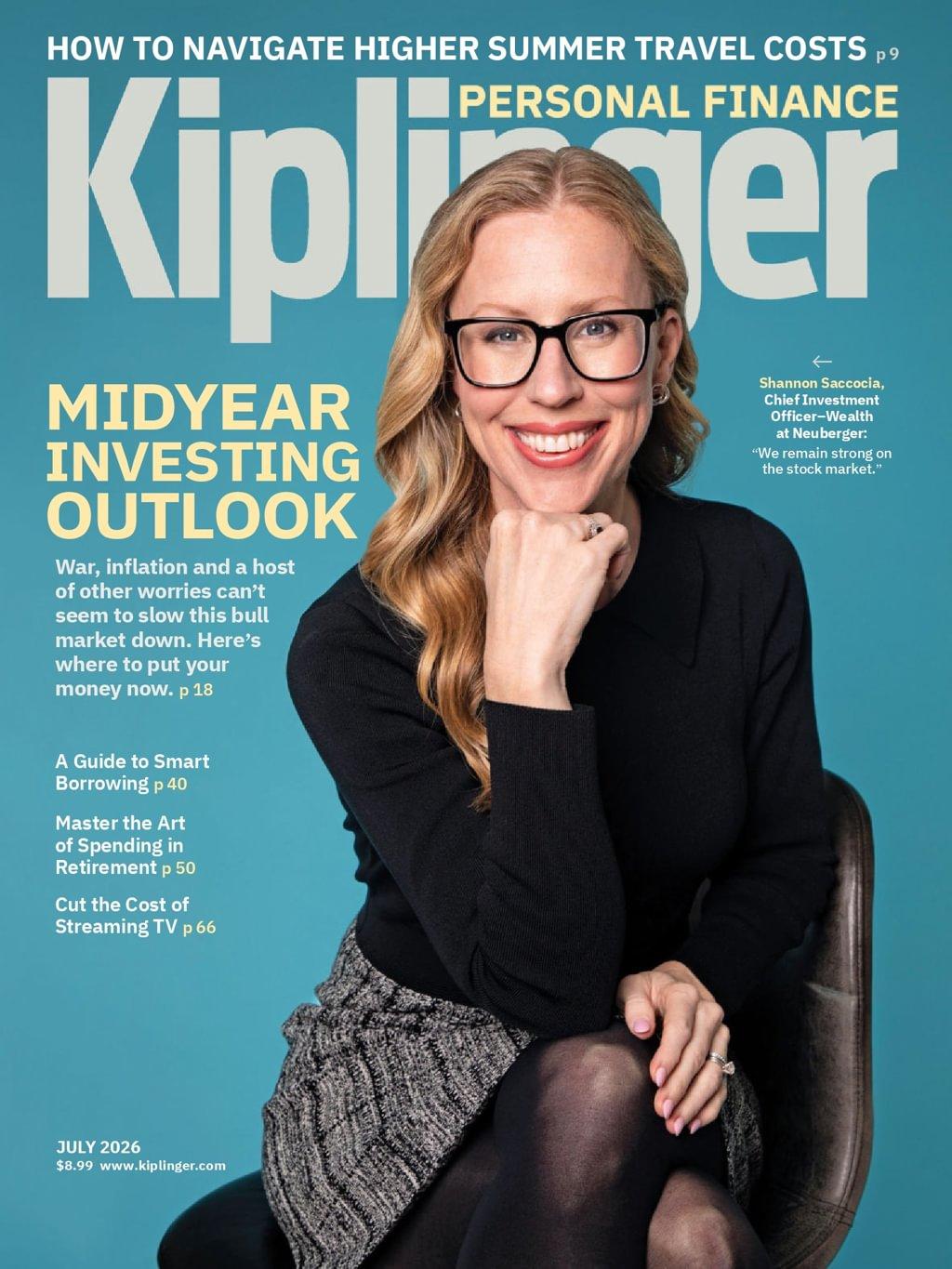 Kiplinger's Personal Finance Magazine Subscription                    July 1st, 2026 Issue