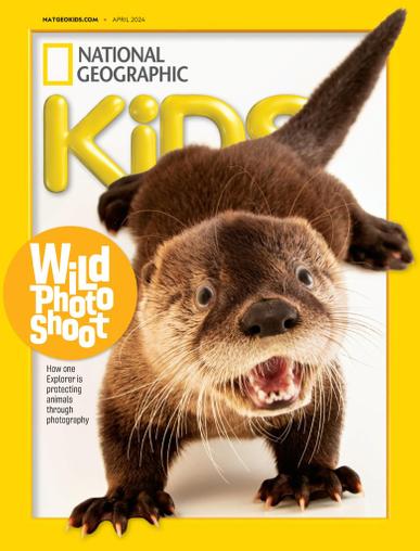 National Geographic Kids Magazine April 1st, 2024 Issue Cover