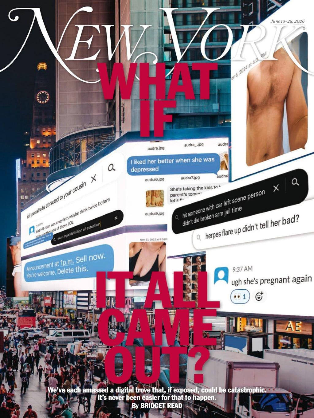 New York Magazine Subscription                    June 15th, 2026 Issue
