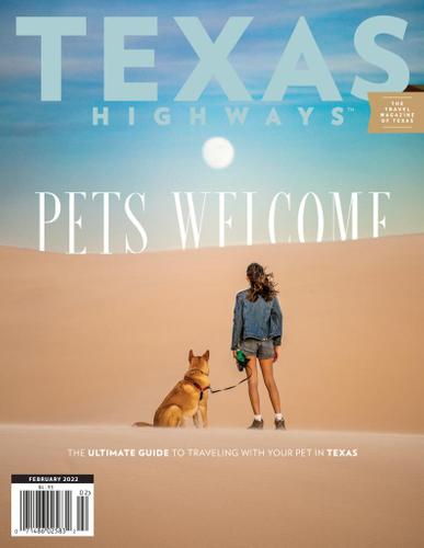 Texas Highways Magazine February 1st, 2022 Issue Cover