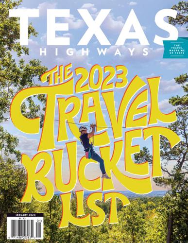 Texas Highways Magazine January 1st, 2023 Issue Cover