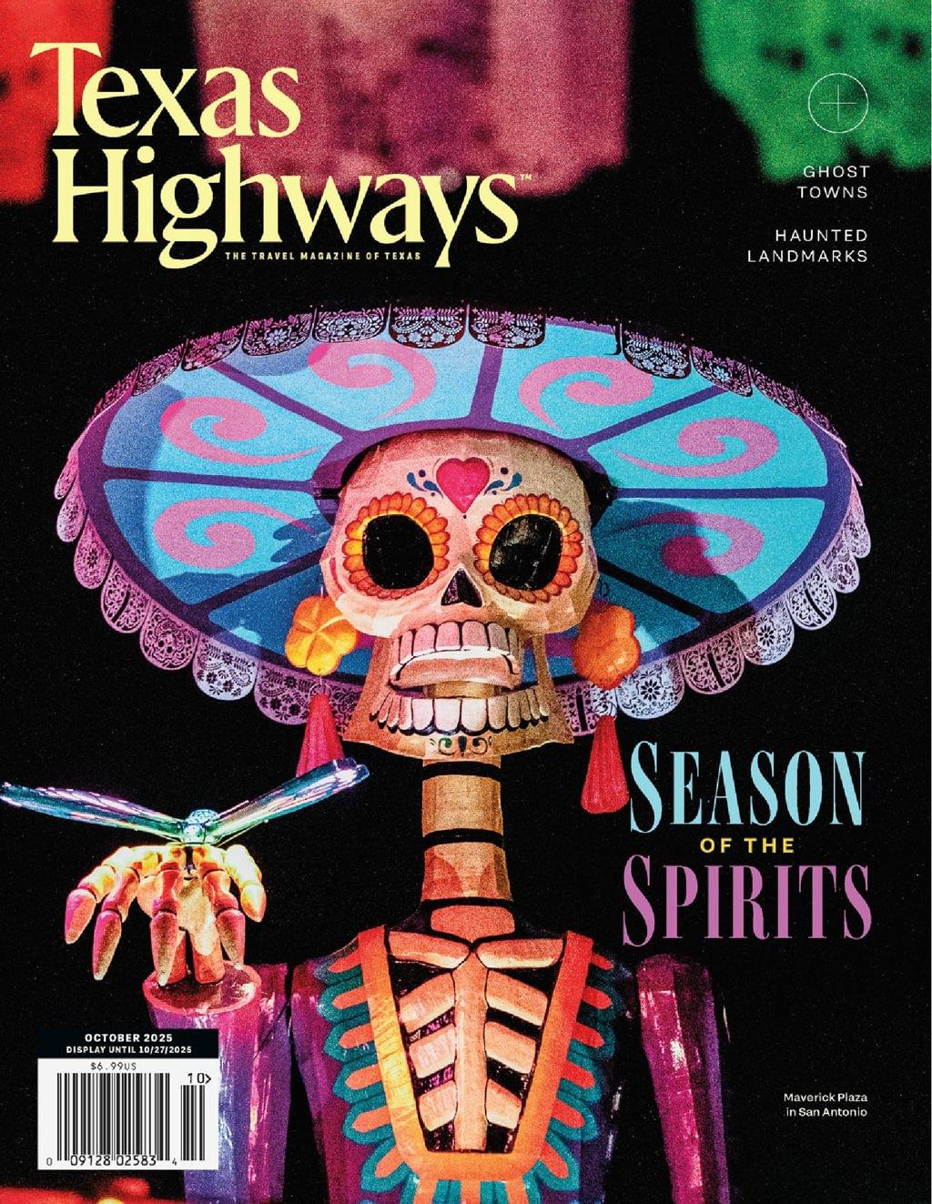 Texas Highways Magazine October 1st, 2025 Issue Cover