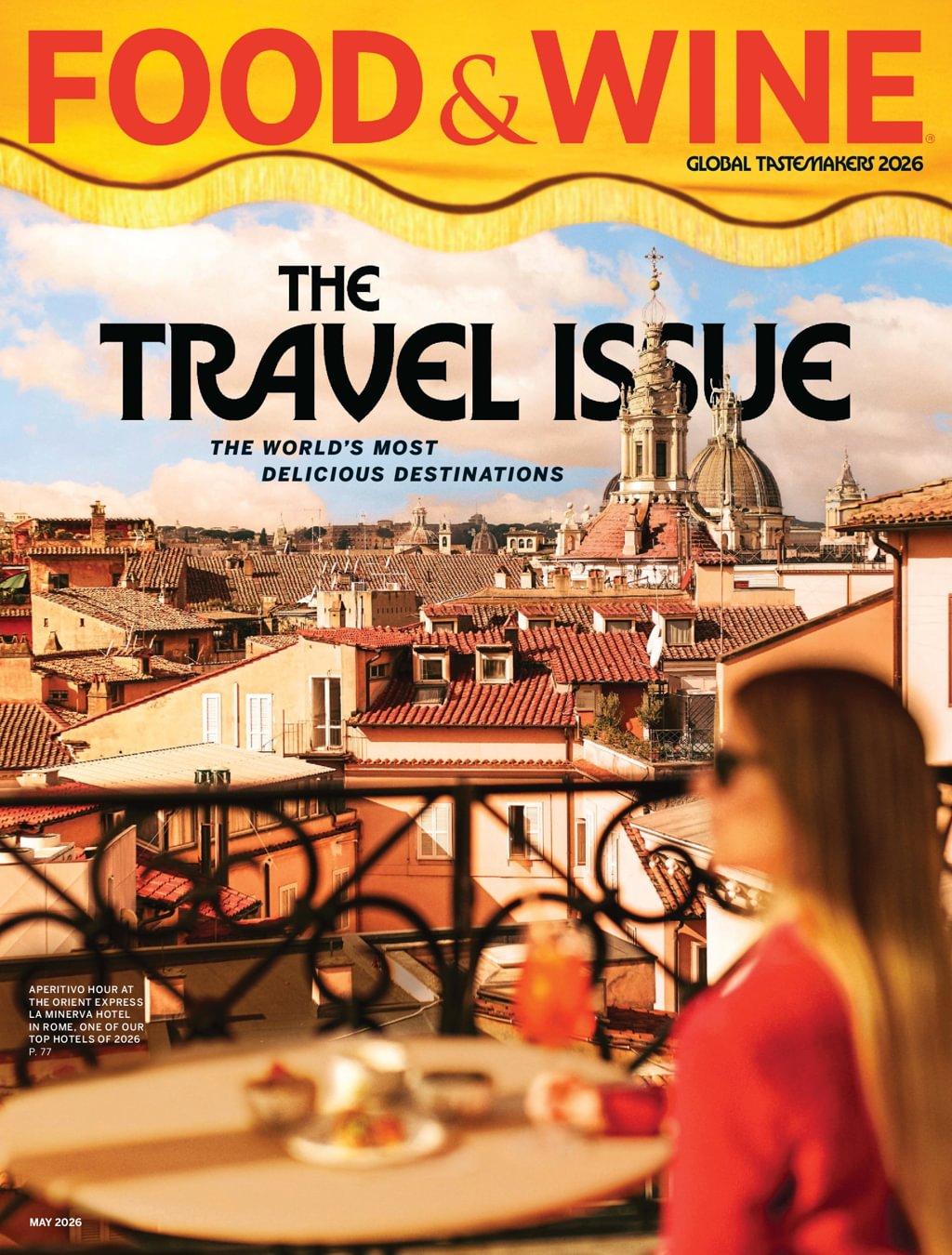 Food & Wine Magazine May 1st, 2026 Issue Cover
