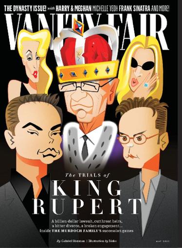 Vanity Fair Magazine May 1st, 2023 Issue Cover