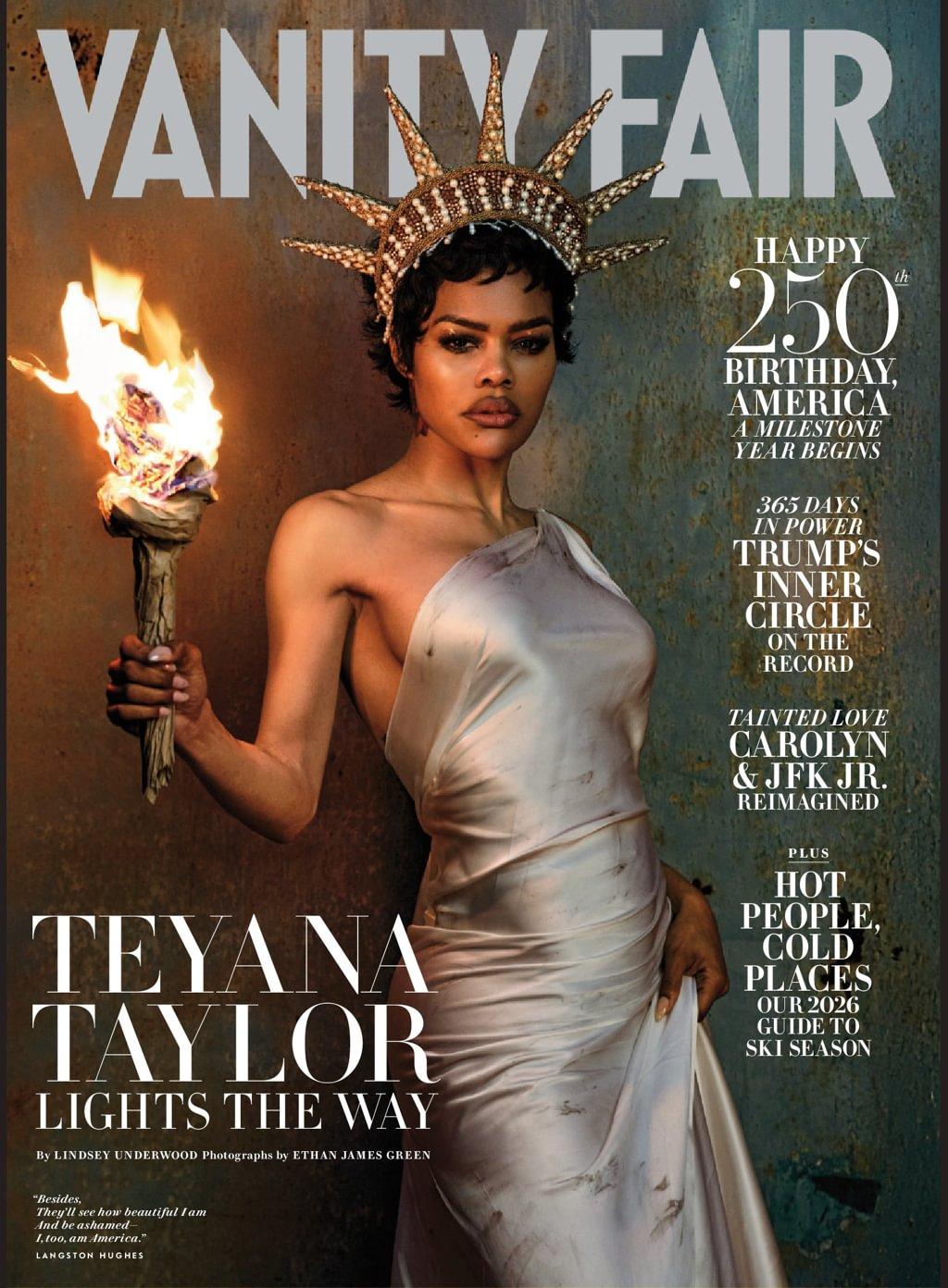 Vanity Fair Magazine January 14th, 2026 Issue Cover