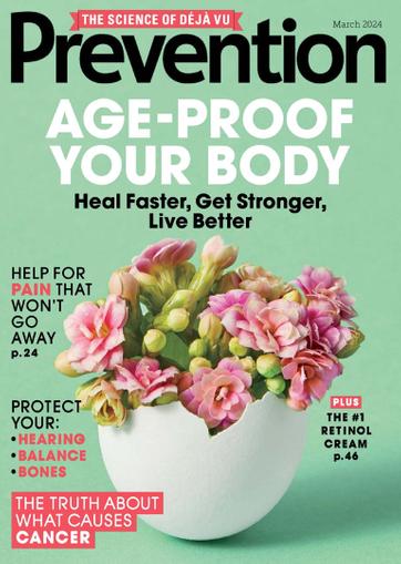 Prevention Magazine March 1st, 2024 Issue Cover