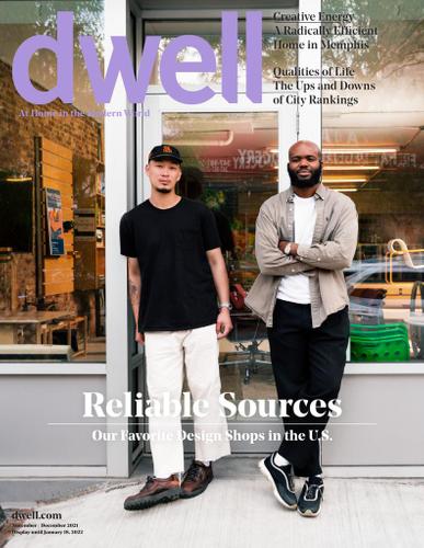 Dwell Magazine November 1st, 2021 Issue Cover