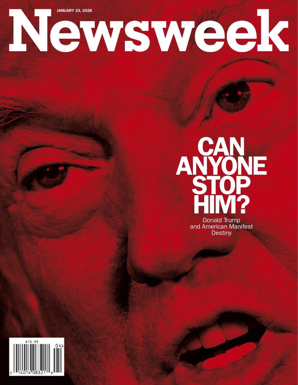 Newsweek Print & Digital January 23rd, 2026 Issue Cover