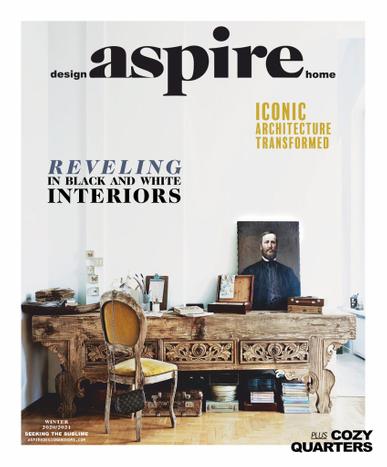 Aspire Design & Home Magazine December 1st, 2020 Issue Cover