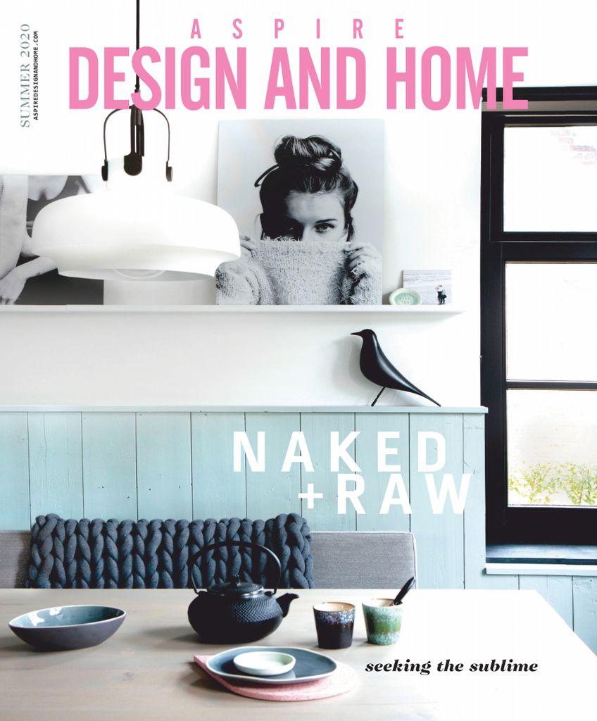 Aspire Design & Home Magazine July 1st, 2020 Issue Cover