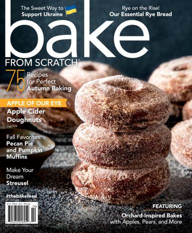 Bake From Scratch Magazine September 1st, 2022 Issue Cover