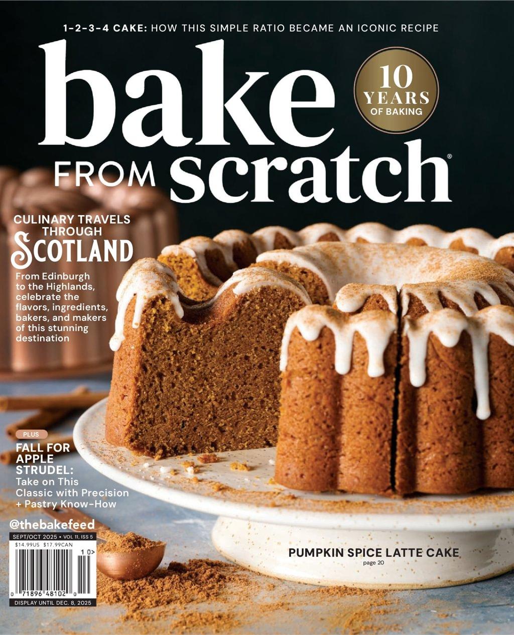 Bake From Scratch Magazine September 1st, 2025 Issue Cover