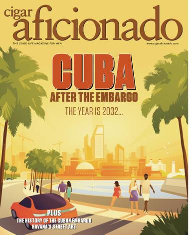 Cigar Aficionado Magazine July 1st, 2022 Issue Cover