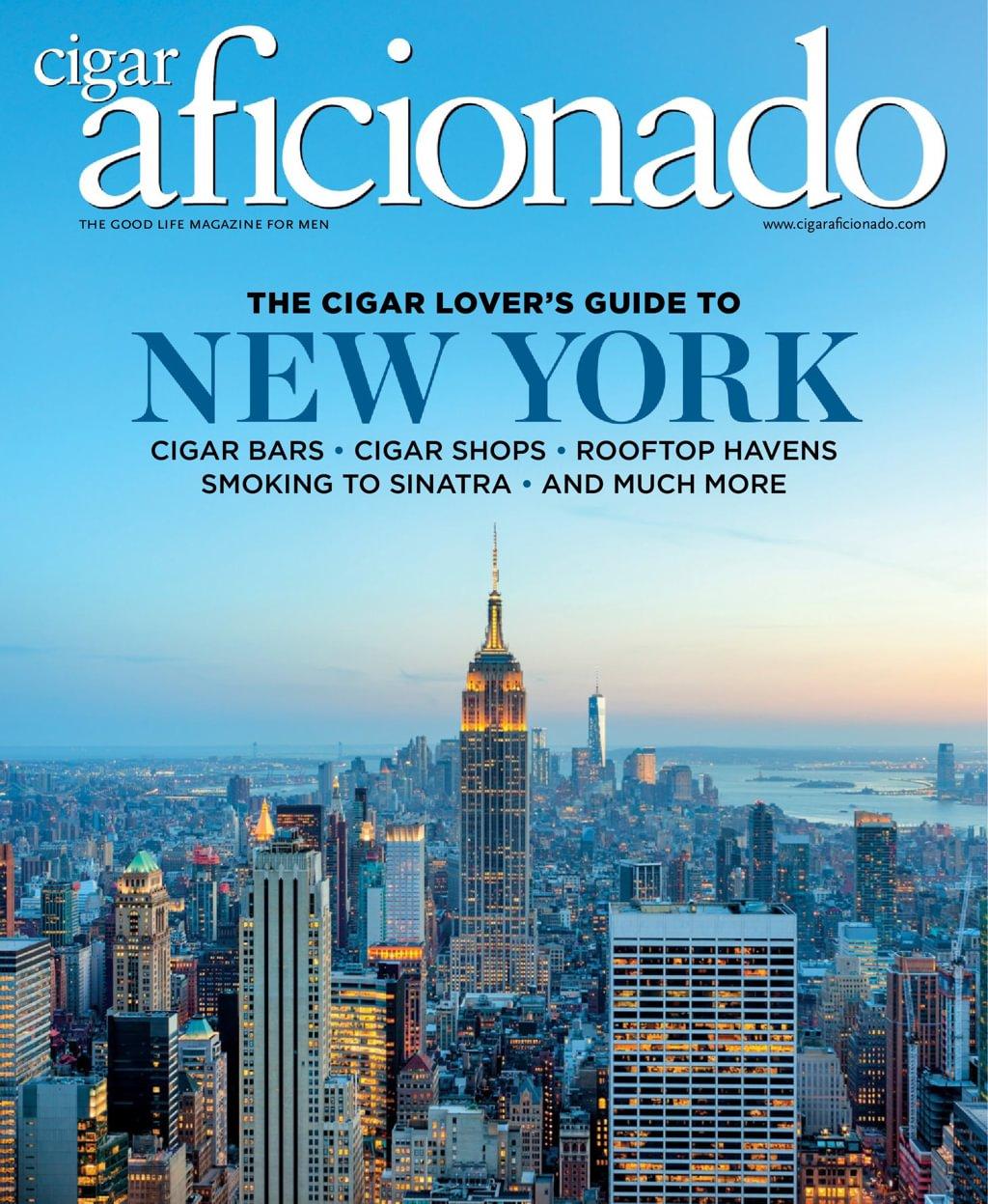 Cigar Aficionado Magazine September 1st, 2025 Issue Cover