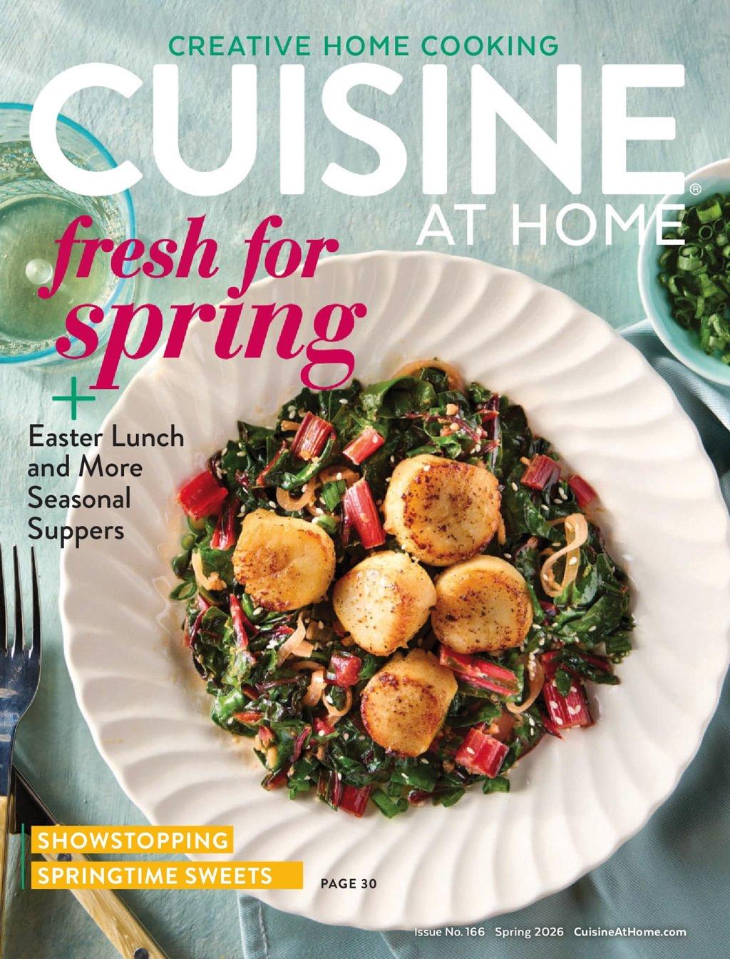 Cuisine At Home Magazine March 23rd, 2026 Issue Cover