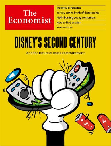 The Economist Print & Digital January 21st, 2023 Issue Cover