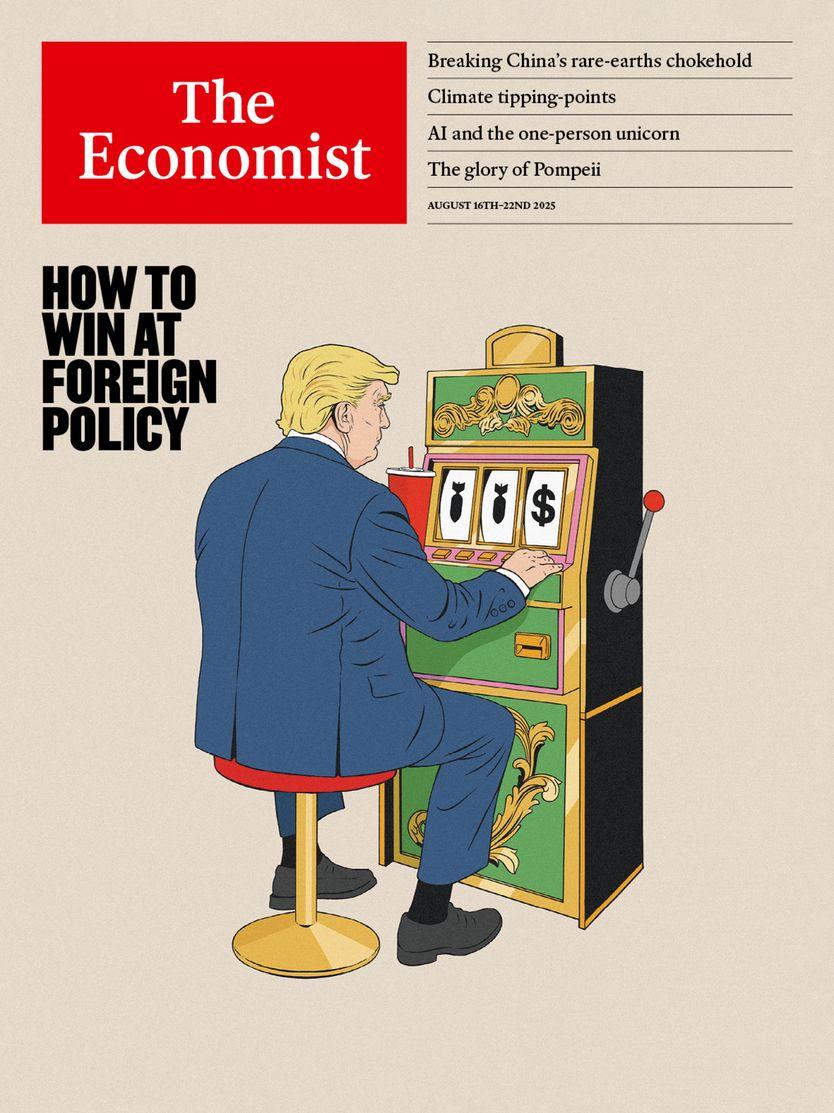 The Economist Print & Digital August 16th, 2025 Issue Cover
