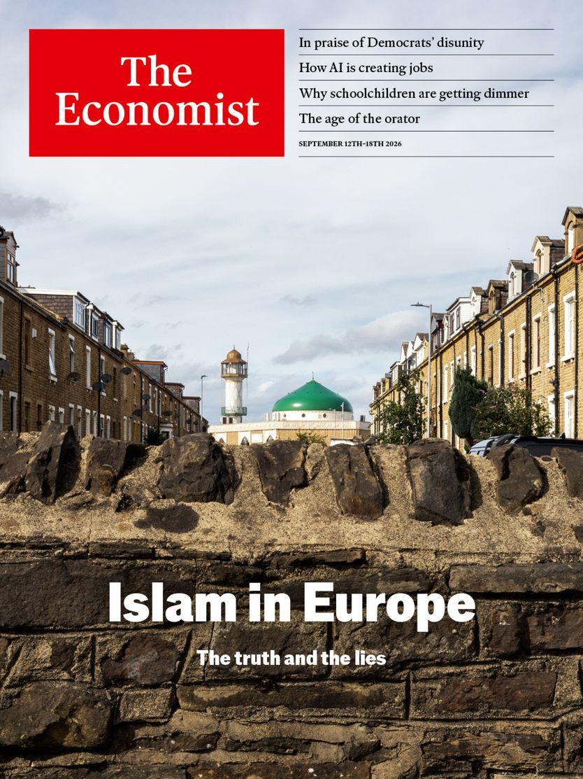 The Economist Premium + Print September 12th, 2026 Issue Cover