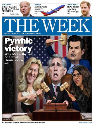 The Week Magazine January 20th, 2023 Issue Cover