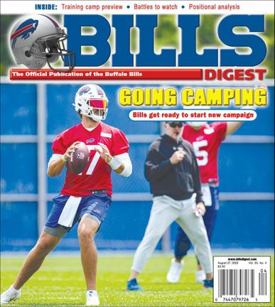 Bills Digest Magazine Cover
