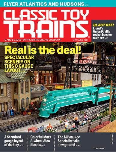 Classic Toy Trains Magazine May 1st, 2023 Issue Cover