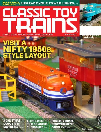 Classic Toy Trains Magazine November 13th, 2023 Issue Cover