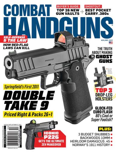 Combat Handguns Magazine November 1st, 2022 Issue Cover