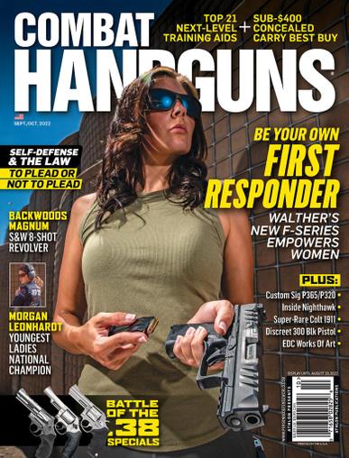 Combat Handguns Magazine September 1st, 2022 Issue Cover