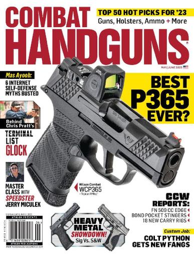 Combat Handguns Magazine May 1st, 2023 Issue Cover