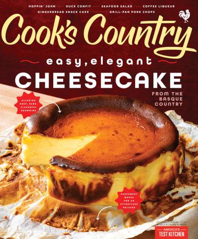 Cook's Country Magazine December 1st, 2022 Issue Cover