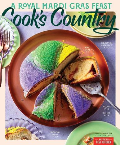 Cook's Country Magazine February 1st, 2024 Issue Cover
