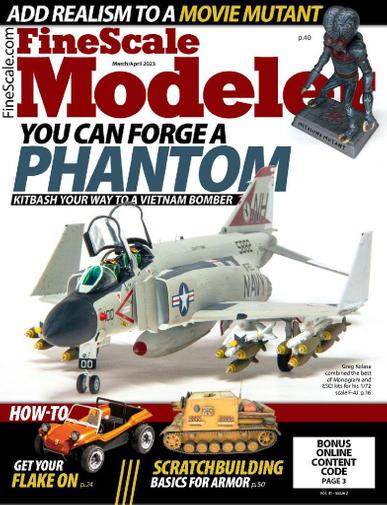 Finescale Modeler Magazine March 1st, 2023 Issue Cover