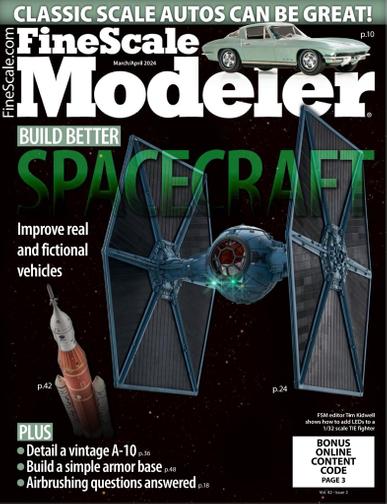 Finescale Modeler Magazine March 1st, 2024 Issue Cover