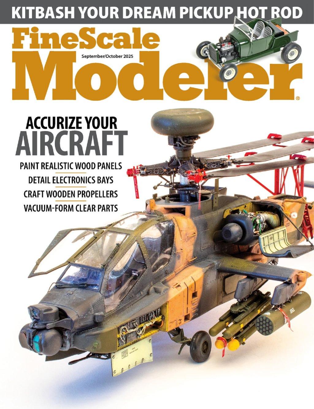 Finescale Modeler Magazine September 1st, 2025 Issue Cover