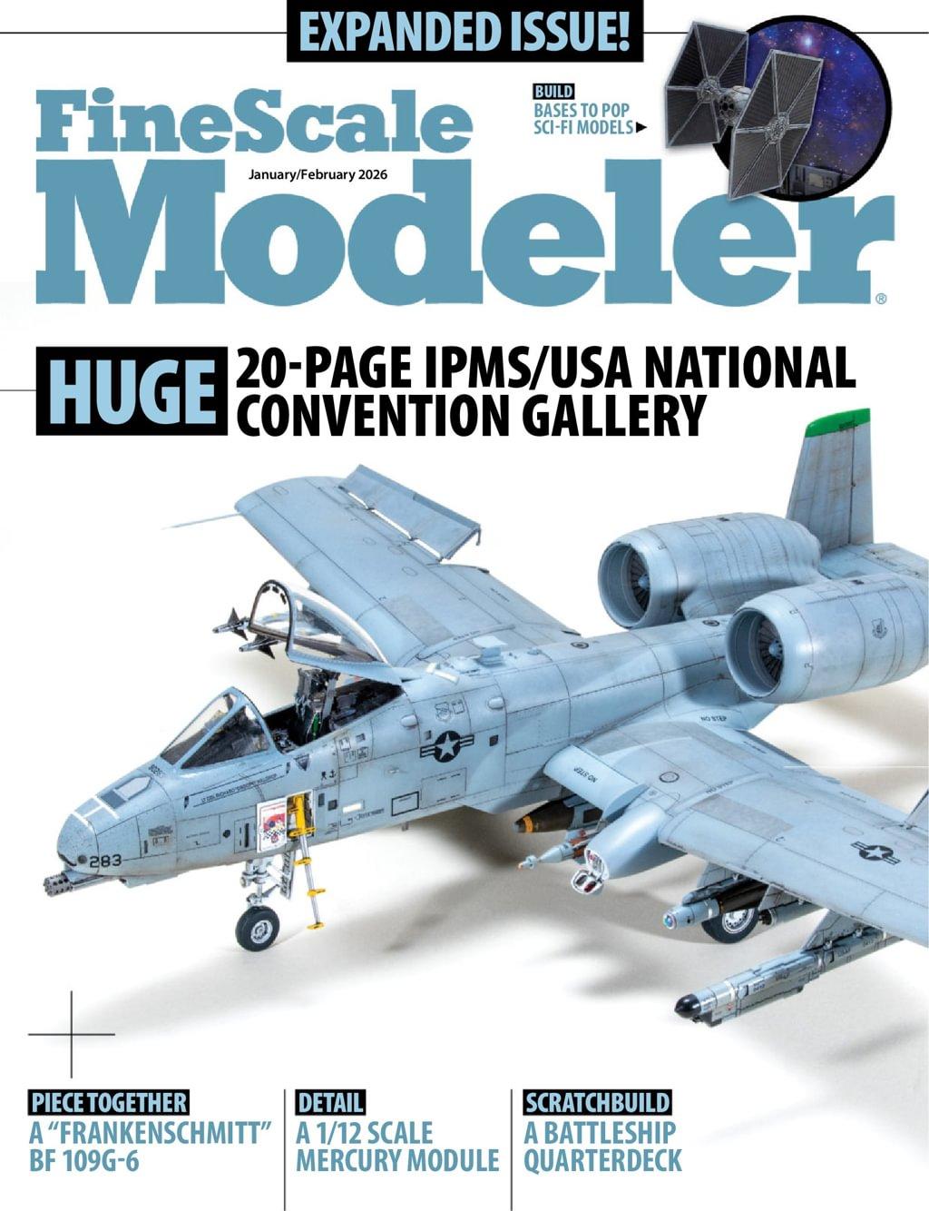 Finescale Modeler Magazine January 1st, 2026 Issue Cover