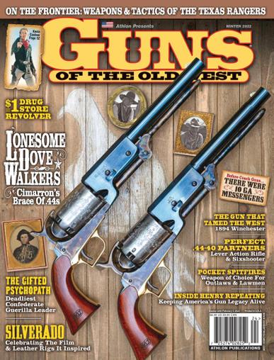 Guns Of The Old West Magazine October 1st, 2021 Issue Cover