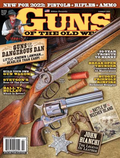 Guns Of The Old West Magazine April 1st, 2022 Issue Cover