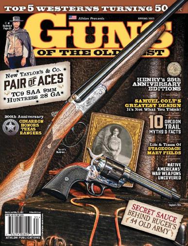 Guns Of The Old West Magazine January 1st, 2023 Issue Cover
