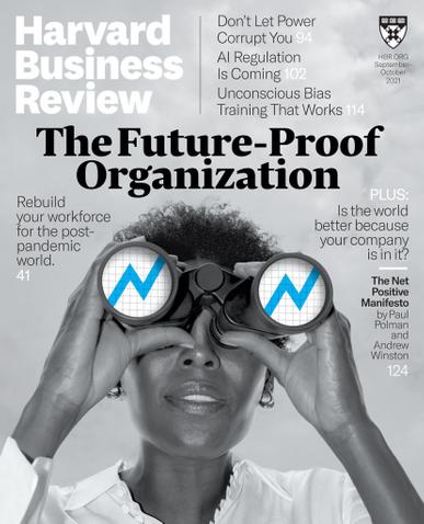 Harvard Business Review Magazine September 1st, 2021 Issue Cover
