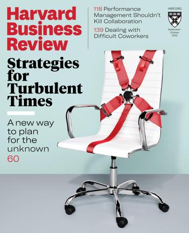 Harvard Business Review Magazine September 1st, 2022 Issue Cover